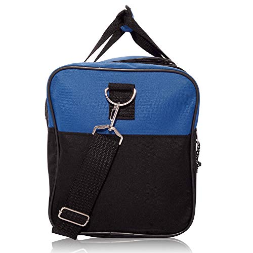 Blank Duffle Bag Duffel Bag in Black and Royal Gym Bag