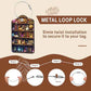 2 Pcs Funny Book Luggage Tags for Suitcase (2 Count)