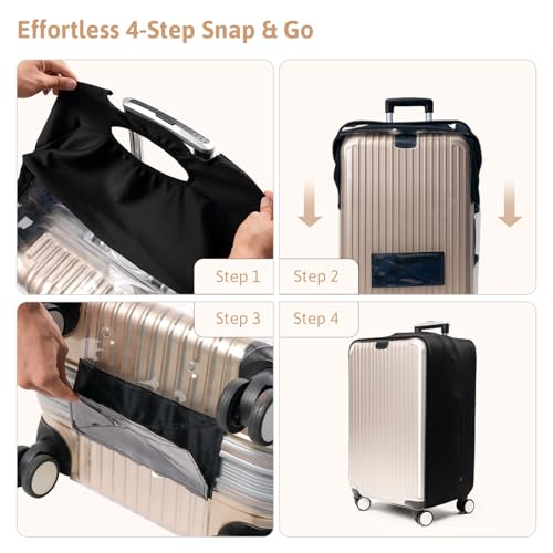 Clear Luggage Cover