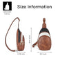 Crossbody Bags for Women Leather Sling Bag for Woman Travel Black