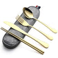Travel Utensils with Case (5 Count)