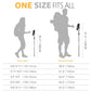 Hiking Poles Collapsible (2 Count)
