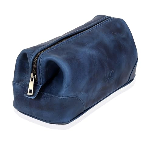Leather Toiletry Bag for Men