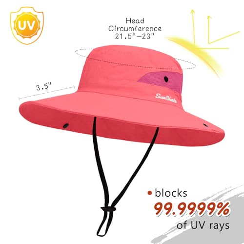 Women's Ponytail Safari Sun Hat