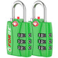 Open Alert TSA Approved Luggage Locks (2 Count)