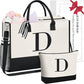 Personalized Initial Tote Bag