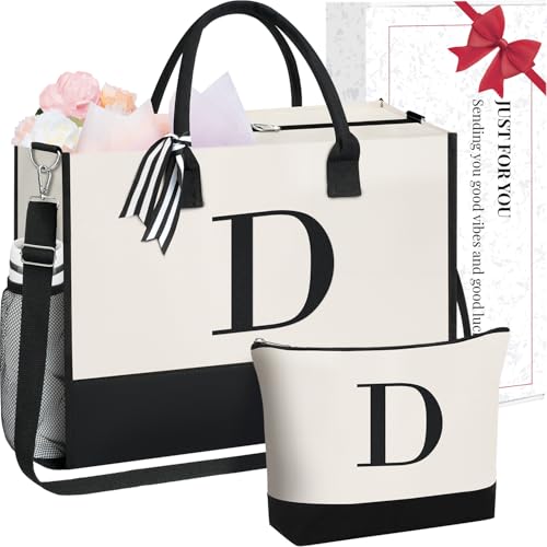 Personalized Initial Tote Bag