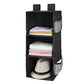 2 Pack 3 Shelf Hanging Closet Organizer with 2 Velcro (2 Count)