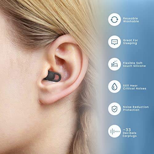 Silicone Ear Plugs for Noise Reduction
