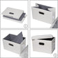 Large Collapsible Storage Containers with Lids [5 (5 Count)