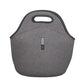 LunchTote Zippered Bag Insulated Neoprene Caddy (Anthracite / Large 4.5 Quart Lunch Tote)