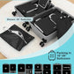 10 Piece Compression Packing Cubes with Travel Organizer Set (10 Count)