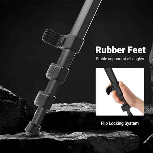 Basics 66.5" 169 cm Travel Tripod for Camera