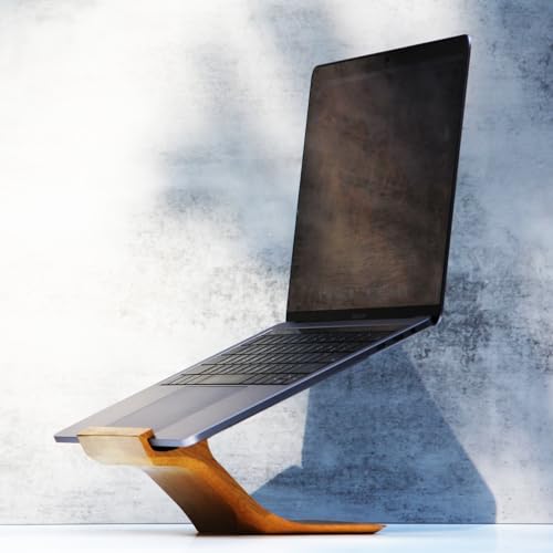 Wood Laptop Stand for Desk