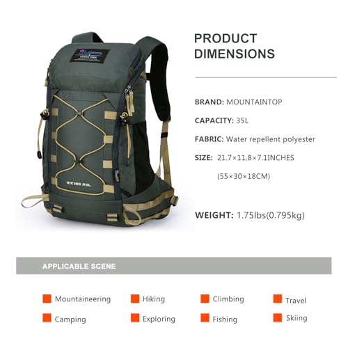 35L Hiking Backpack