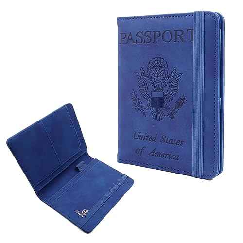 Premium Leather Passport Holder Covers Case
