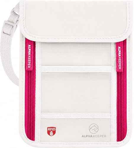 Neck Wallet Travel Pouch For Passport Holder And Documents