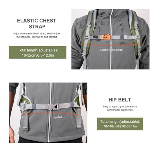 40L Hiking Backpack