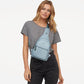 Sling Bag For Women Fanny Pack Crossbody Travel Shoulder Belt Bags Tote Backpack Purse Faux Leather Light Blue