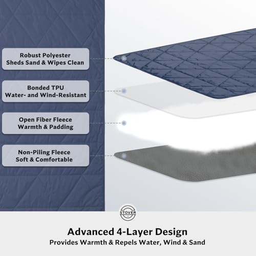 Large Waterproof Outdoor Stadium Blanket