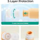 18 Pack TSA Approved Travel Bottles for Toiletries (3.9 Count)