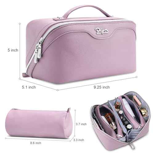Travel Makeup Bag Organizer Cosmetic Bag (3 Count)