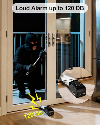 3 Pack Door Stop Alarm (3 Count)