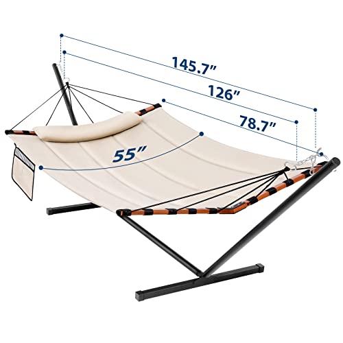 12FT 2 Person Hammock with Stand V
