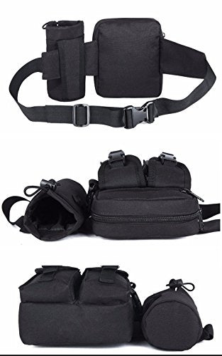 Tactical Waist Pack with Water Bottle Holder Fanny Pack for Men