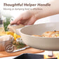 12.5inch Ceramic Nonstick Frying Pan Paella Pan Skillet