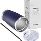 20oz Tumbler with Lid and Straw Stainless Steel Tumbler Cup Vacuum Insulated Double Wall Travel Coffee Mug Powder Coated Coffee Cup