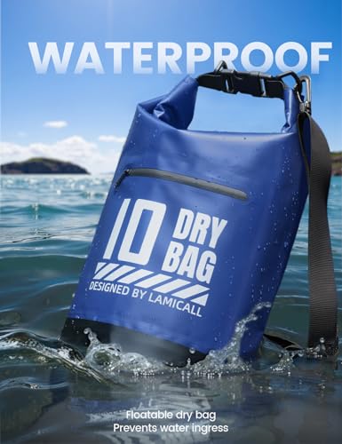 Dry Bag Waterproof Backpack with Phone Pouch 5L