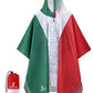 Adult Rain Poncho Waterproof Hooded Raincoat Lightweight Packable
