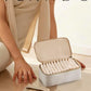 Travel Jewelry Case with Clear 12 Velvet Bags