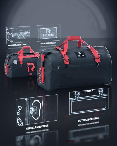 Waterproof Motorcycle Duffel Bag Tail Bag 30L Dry Bags Luggage