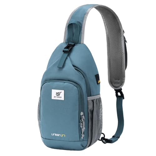 Sling Bag RFID Crossbody Sling Backpack Cross Body Shoulder Bag Travel Hiking Daypack for Women Men