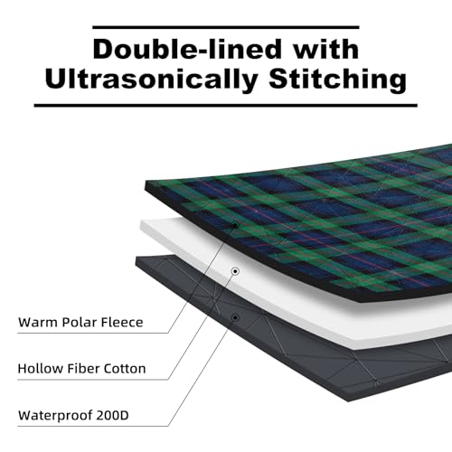 Large Waterproof Outdoor Blanket Thick Fleece 80" x 58"