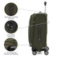 Platinum Elite Softside Spinner Set (2 Count)