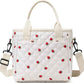 Cute Strawberry Lunch Box for Women Lunch Bags for Work Small Insulated LunchBag for Picnic Travel Shopping