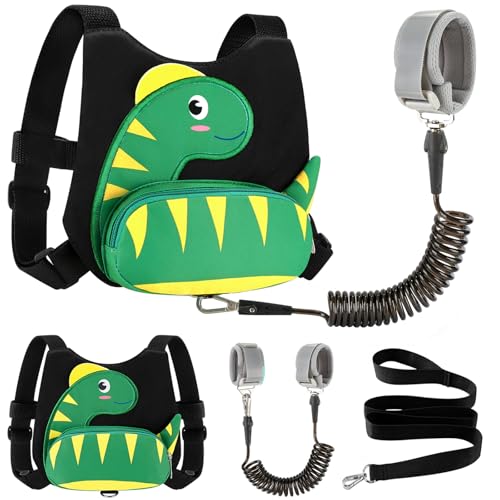 Toddler Harness Leash + Anti Lost Wrist Link