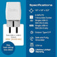European Plug Adapters Combo (2 Count)