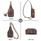 Crossbody Bags for Women PU Leather Cross Body Sling Bag for Woman Travel Coffee