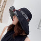 Women Summer Wide Brim Sun Hat Bucket Fishing Hats UV Protection