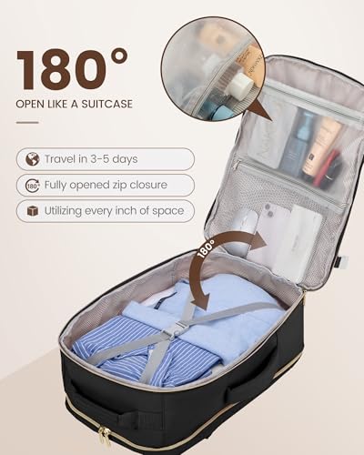 40L Travel Backpack Flight Approved Carry on Backpack