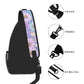 Sling Bag Daisy Flower Pastel Color Hiking Daypack Crossbody Shoulder Backpack Travel Chest Pack for Men Women