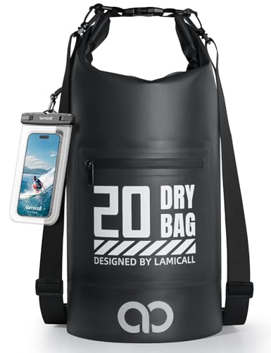 Dry Bag Waterproof Backpack with Phone Pouch 5L