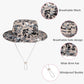 Sun Hats for Men Women Safari Hat Foldable Fishing Hat UPF 50+ Bucket Hat