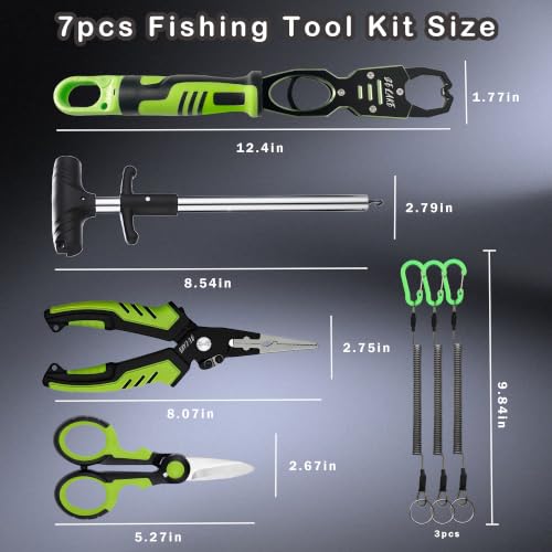 7 PCS Fishing Pliers Tool Kit (7 Count)