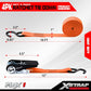 4 PK Ratchet Tie Down Straps (4 Count)