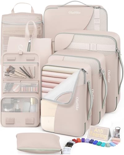 8 Set Packing Cubes for Travel (8 Count)
